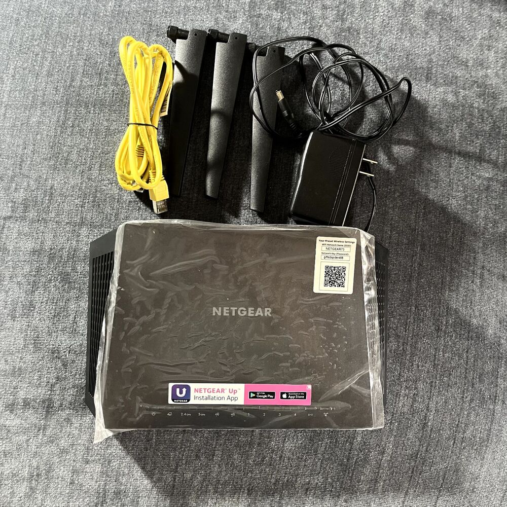Netgear Nighthawk AC1900 Smart Wifi Router Model R7000